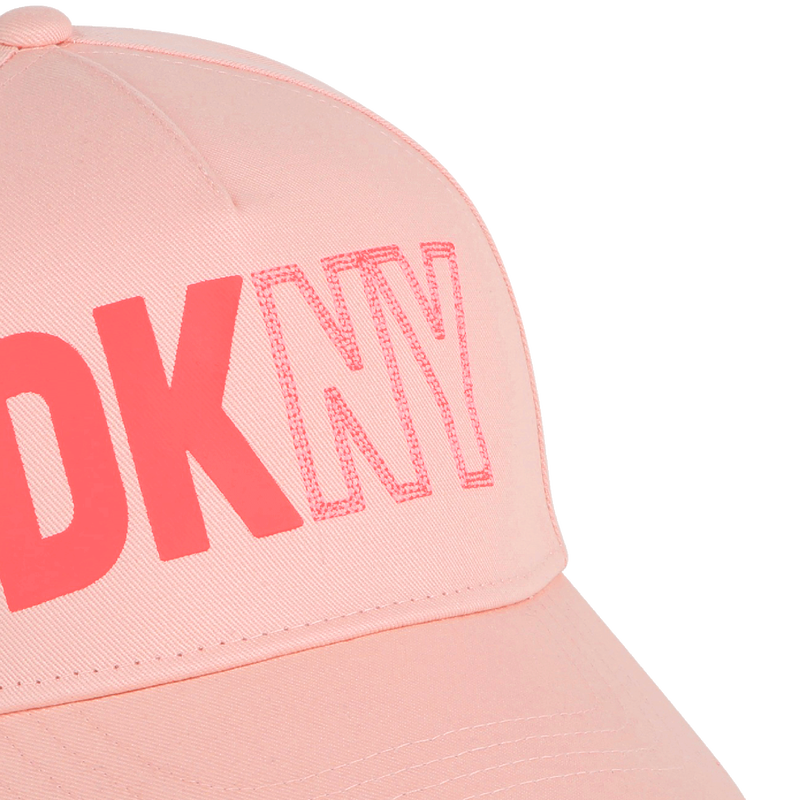 Boné de algodão com velcro DKNY 
                    GIRL