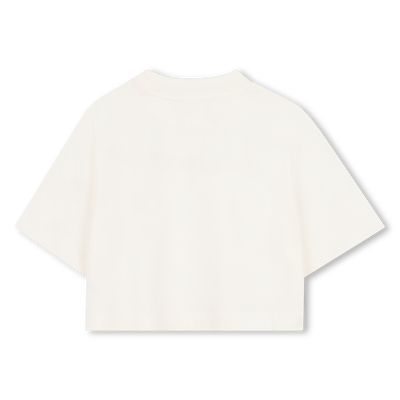 T-shirt de manga curta em jersey MICHAEL KORS GIRL