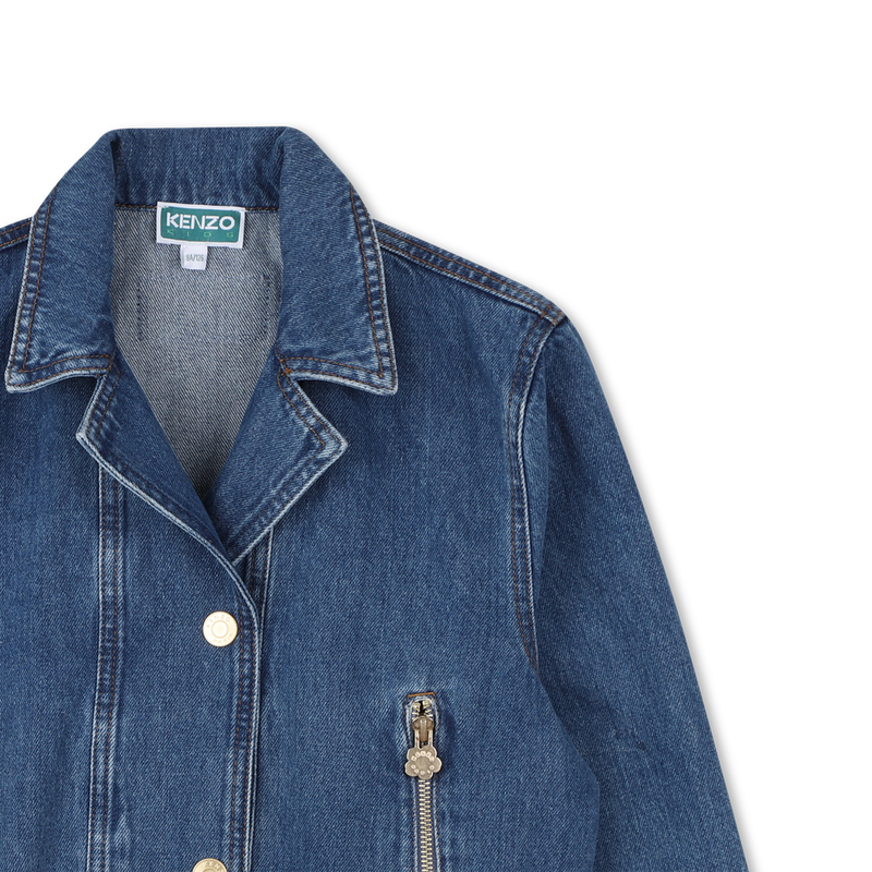 Jaqueta jeans KENZO KIDS 
                    GIRL