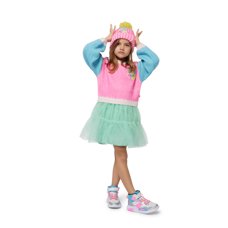 Multicolored Ribbed Hat BILLIEBLUSH 
                    GIRL