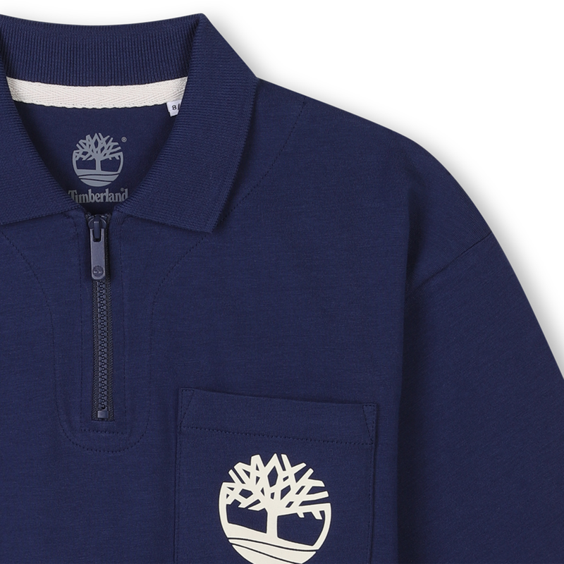 Polo com fecho de correr TIMBERLAND 
                    BOY