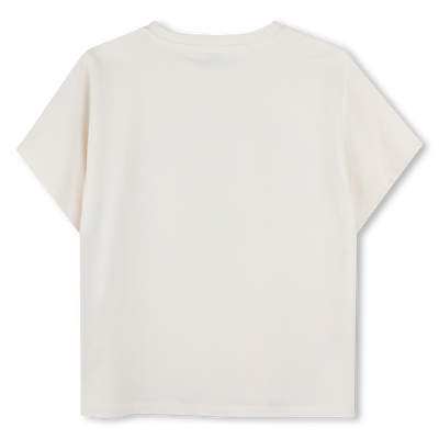 T-shirt manga curta em algod&atilde;o KENZO KIDS UNISSEX