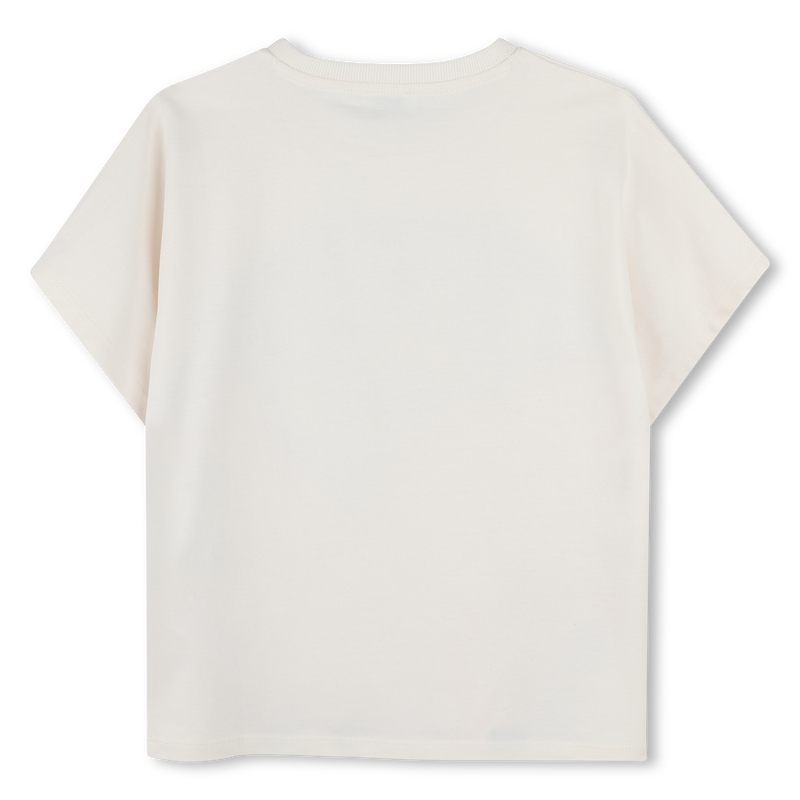 T-shirt manga curta em algod&atilde;o KENZO KIDS 
                        UNISSEX