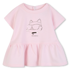 Conjunto de vestidos e leggings KARL LAGERFELD KIDS 
                    GIRL