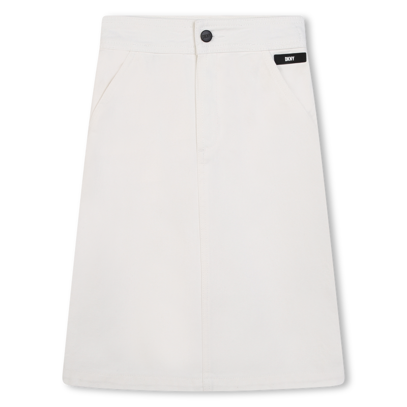 Saia de ganga midi DKNY 
                    GIRL
