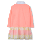 Vestido bimaterial BILLIEBLUSH 
                    MENINA