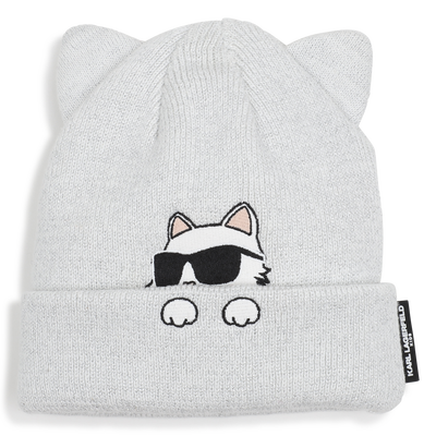 Gorro de malha KARL LAGERFELD KIDS GIRL
