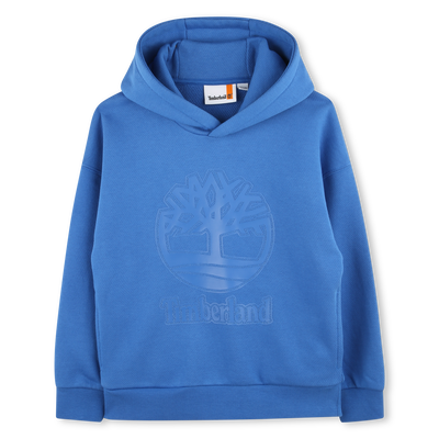 Sweatshirt em molet&atilde;o TIMBERLAND BOY