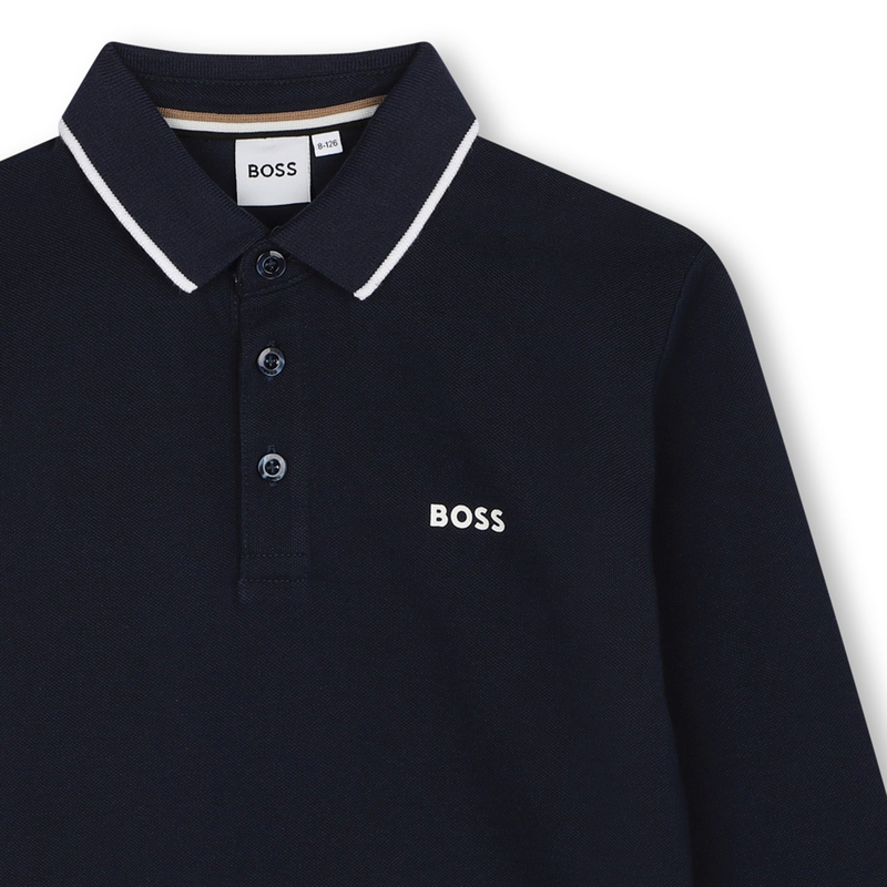 Polo de manga comprida BOSS 
                        BOY