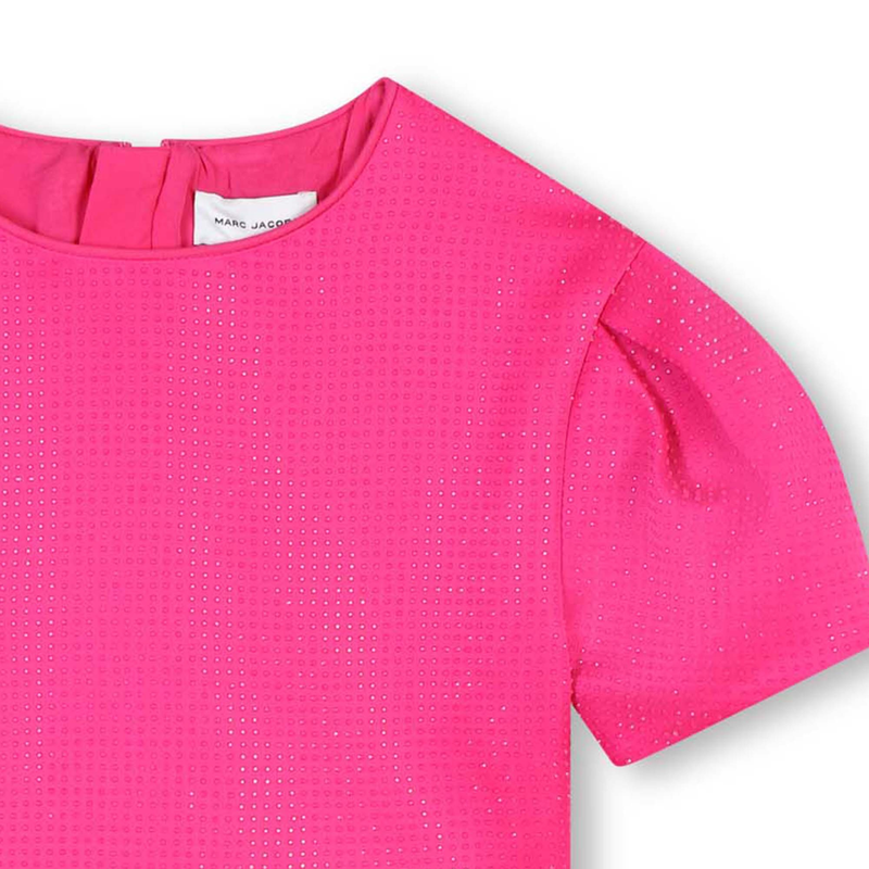 Vestido de cerim&oacute;nia em cetim MARC JACOBS 
                        GIRL