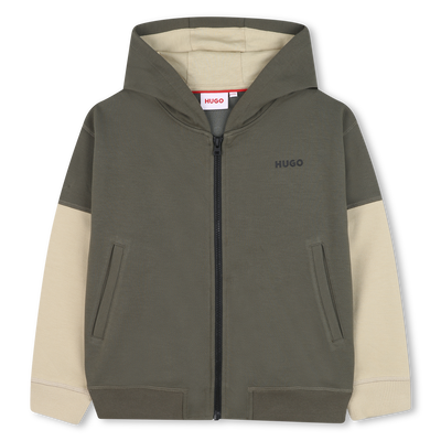 Cardigan com capuz HUGO BOY