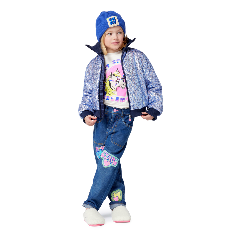 Jaqueta de lantejoulas BILLIEBLUSH 
                        GIRL