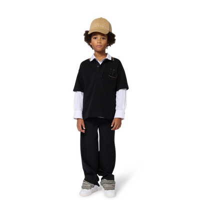 Camisa pólo de manga curta LANVIN BOY