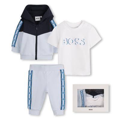 Conjunto de jogging de 3 pe&ccedil;as BOSS BOY