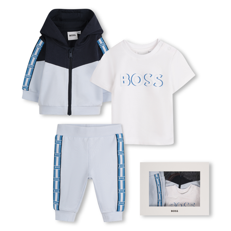 Conjunto de jogging de 3 pe&ccedil;as BOSS 
                        BOY