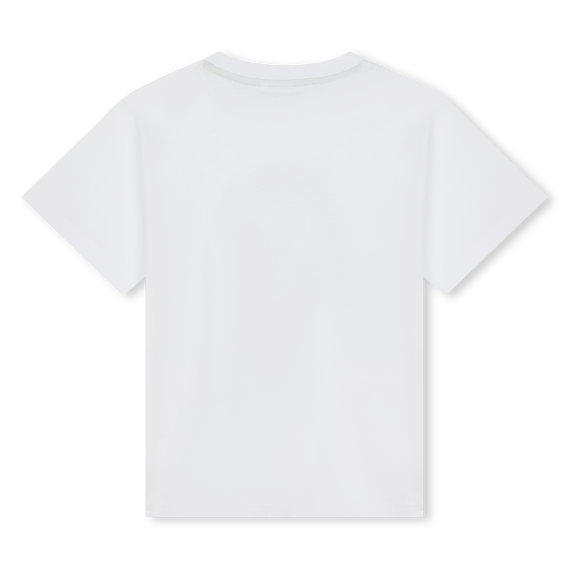 T-shirt manga curta em algodão BOSS 
                    BOY