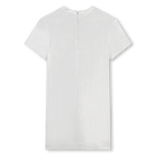Vestido forrado de manga curta BOSS 
                    GIRL