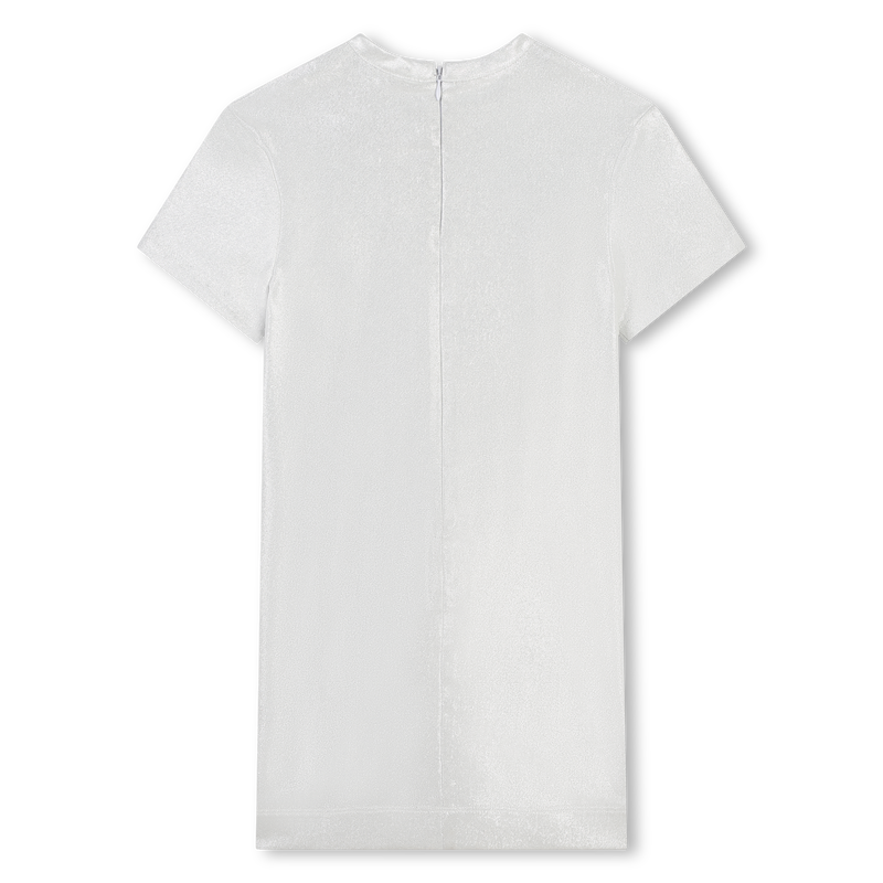 Vestido forrado de manga curta BOSS 
                        GIRL