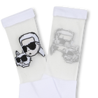 Meias de cano m&eacute;dio KARL LAGERFELD KIDS 
                    GIRL
