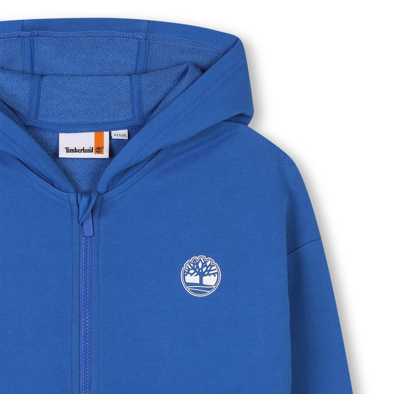 Cardig&atilde; de jogging com capuz TIMBERLAND 
                        BOY