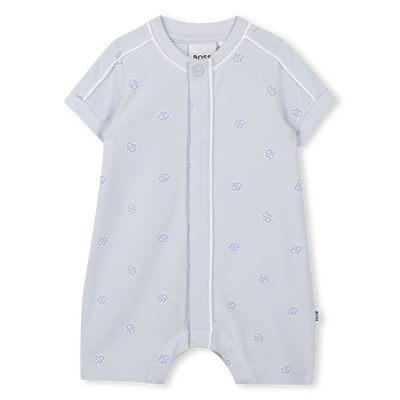 Macacão curto estampado BOSS BOY