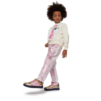 Sweatshirt em moletão BILLIEBLUSH GIRL