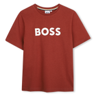 Camiseta de mangas curtas, COR DE VINHO, hi-res