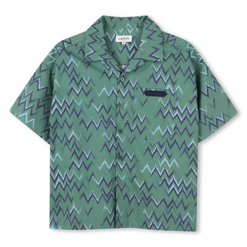 CAMISA DE MANGA CURTA LANVIN 
                        BOY