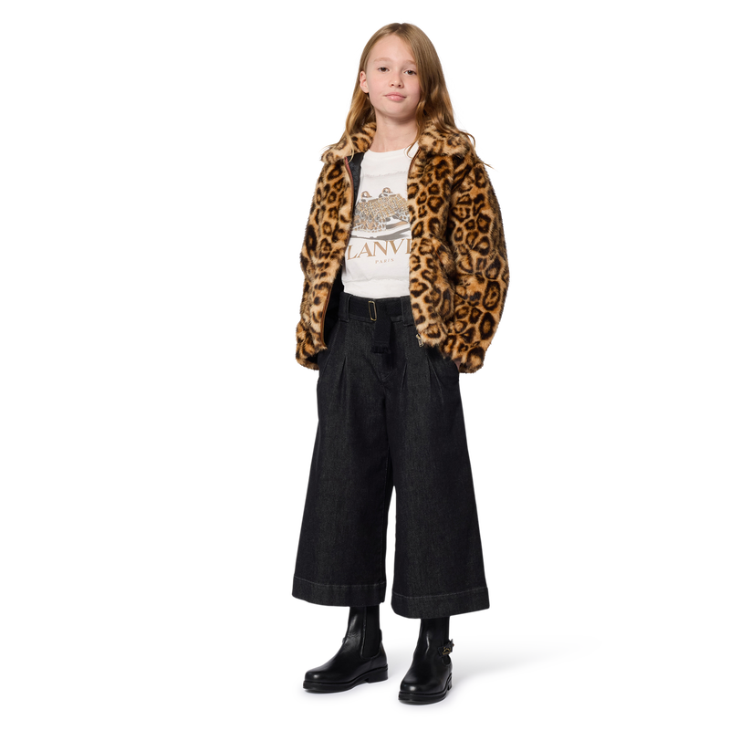 Casaco polar fofo LANVIN 
                    GIRL