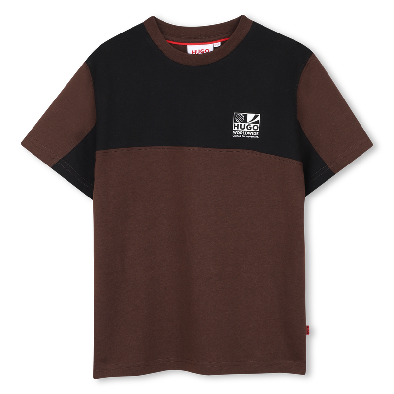 Camiseta de mangas curtas HUGO 
                        BOY