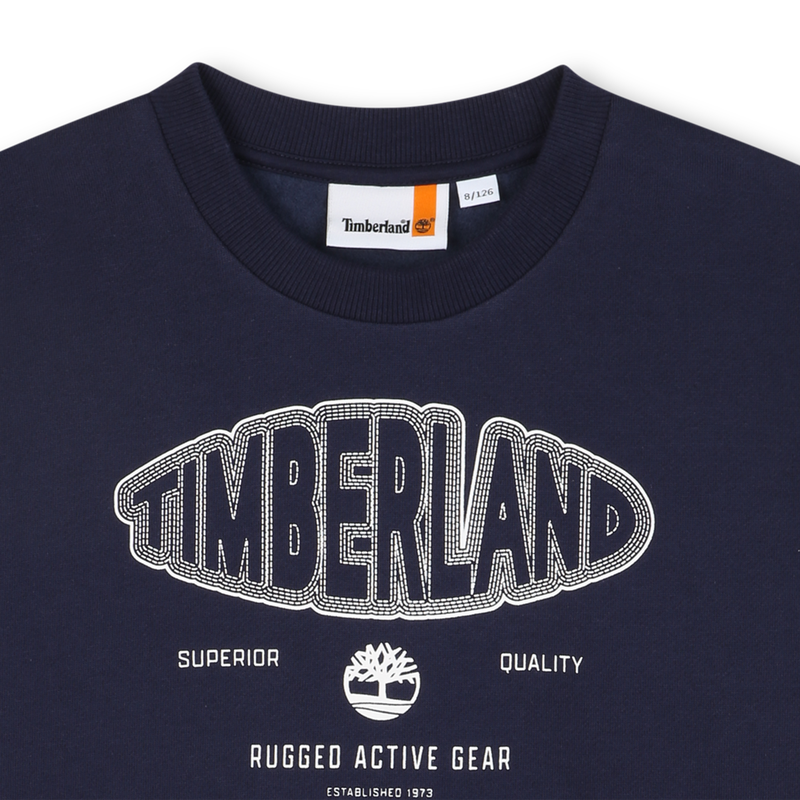Moletom de lã escovada TIMBERLAND 
                    BOY
