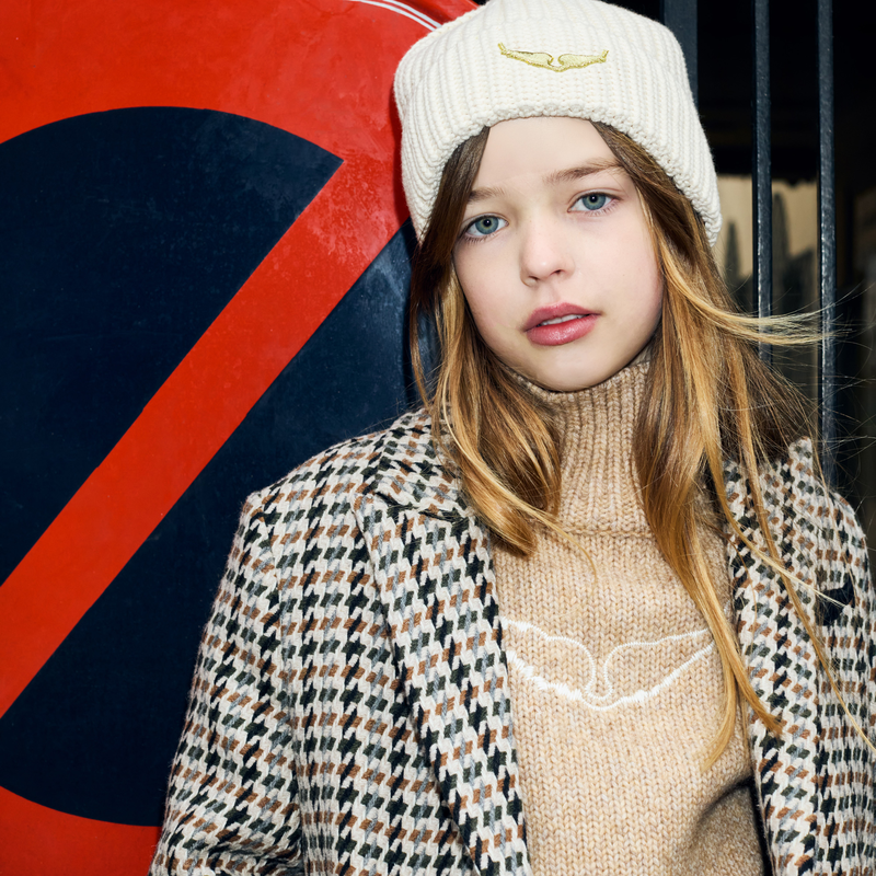 Camisola de malha com gola alta ZADIG & VOLTAIRE 
                    GIRL