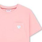 Camiseta de mangas curtas HUGO 
                    MENINA