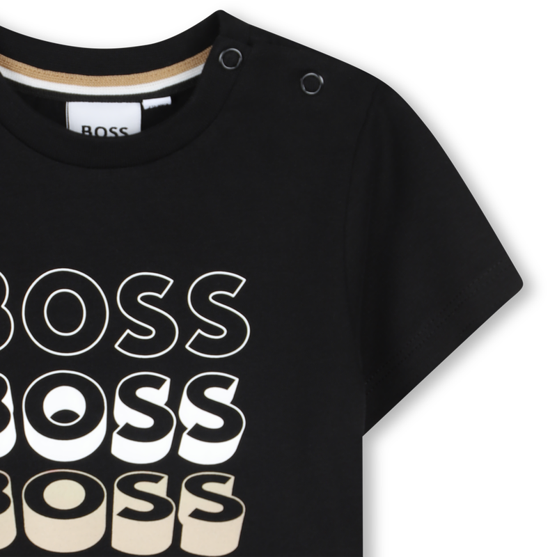 T-SHIRT DE MANGA CURTA BOSS 
                        BOY