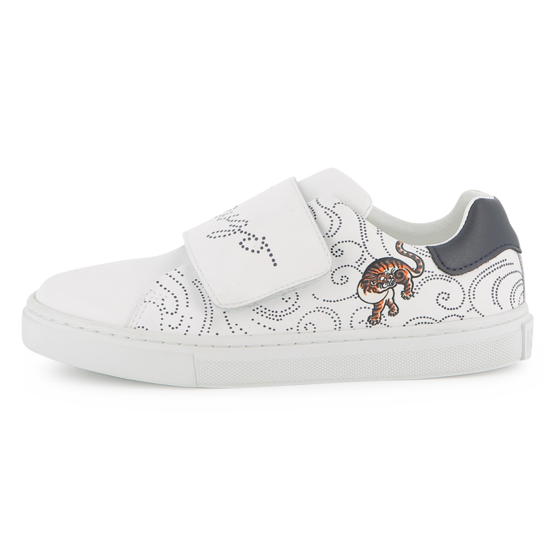 Tênis de couro KENZO KIDS 
                    UNISEX