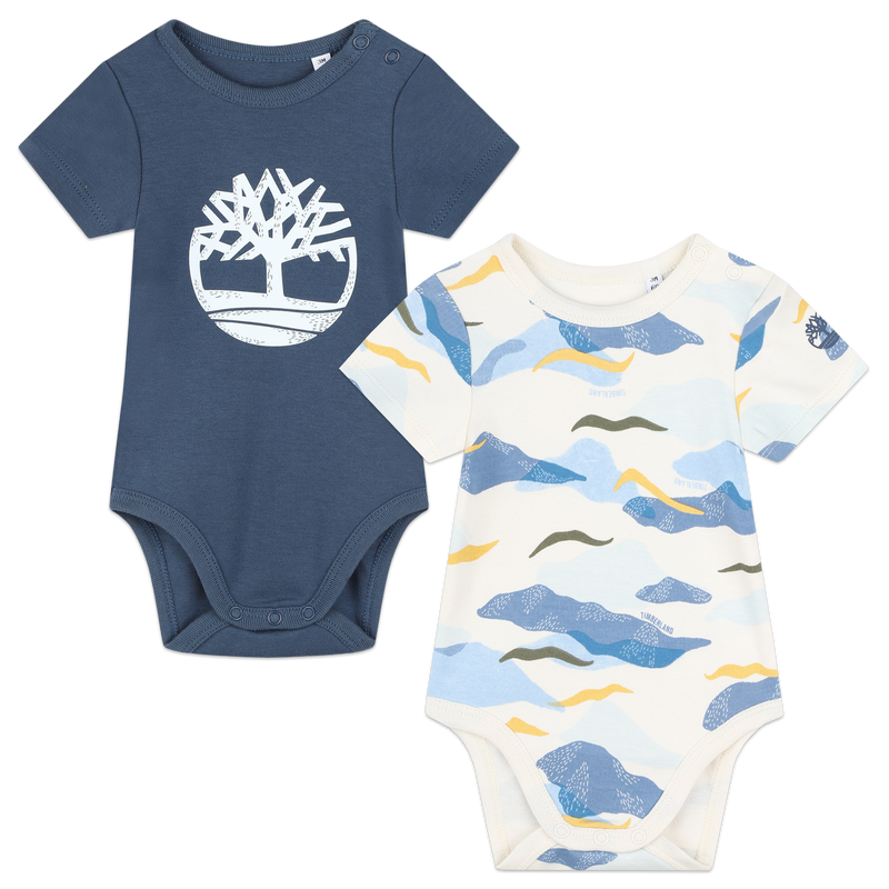 Cotton Bodysuits (Set Of 2) TIMBERLAND 
                    BOY