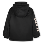 Parka com capuz KARL LAGERFELD KIDS 
                    BOY