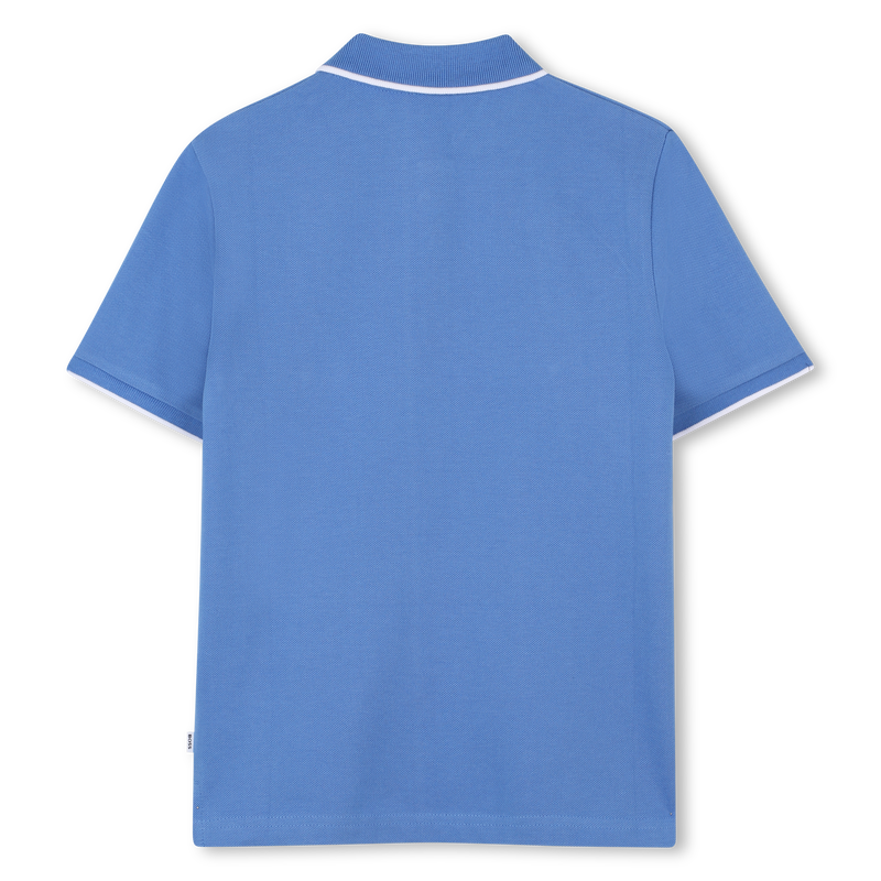 Polo liso de algod&atilde;o piqu&eacute; BOSS 
                        BOY