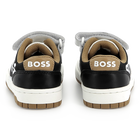 Sapatilhas de pele com velcro BOSS 
                    BOY