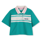 Camisa polo de manga curta KIDS AROUND 
                    GIRL