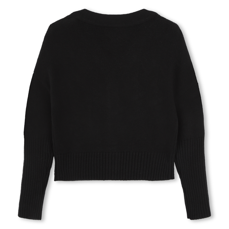 Cardig&atilde; com decote em V ZADIG & VOLTAIRE 
                        GIRL