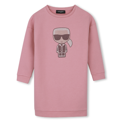 Vestido longo KARL LAGERFELD KIDS MENINA