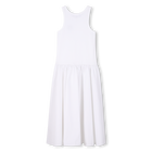 Vestido de cavas em algod&atilde;o DKNY 
                    GIRL