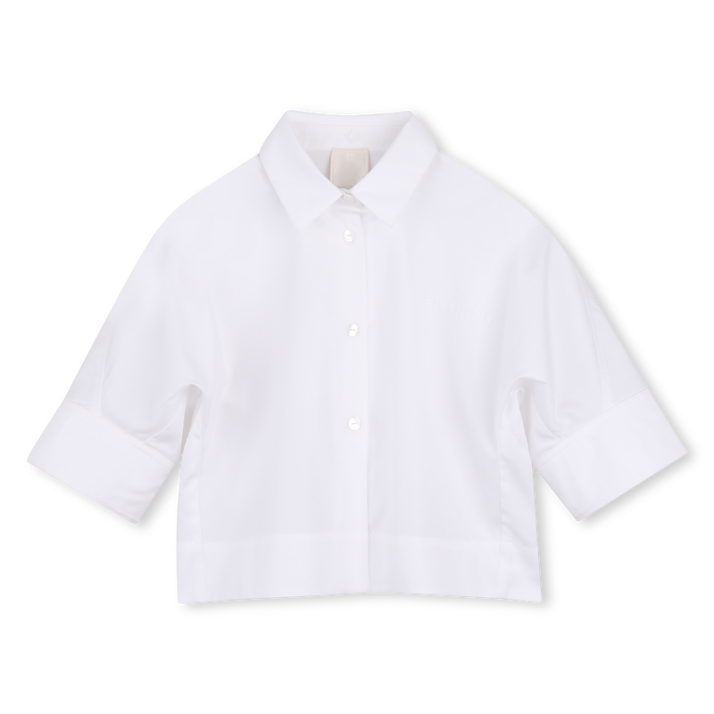 Camisa de mangas m&eacute;dias GIVENCHY 
                        MENINA