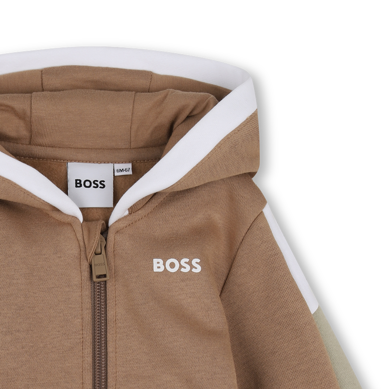 Cardigan  com capuz BOSS 
                        BOY