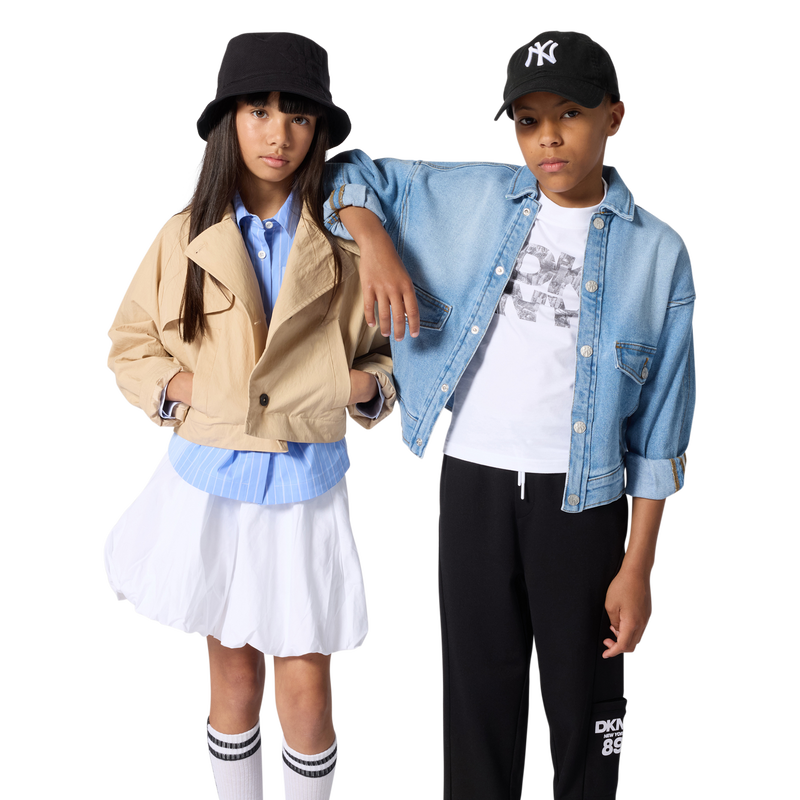 CAMISA DE MANGA CURTA DKNY 
                        GIRL