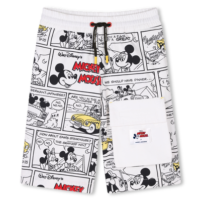 Bermudas em tela de algod&atilde;o MARC JACOBS BOY