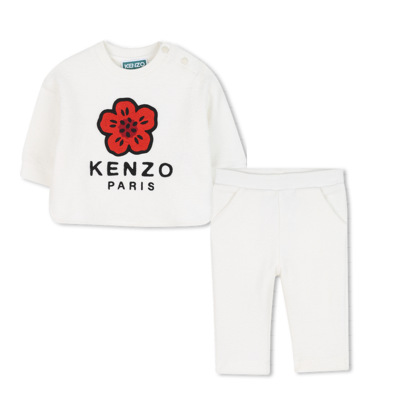 Conjunto de moletom + calça KENZO KIDS 
                    GIRL