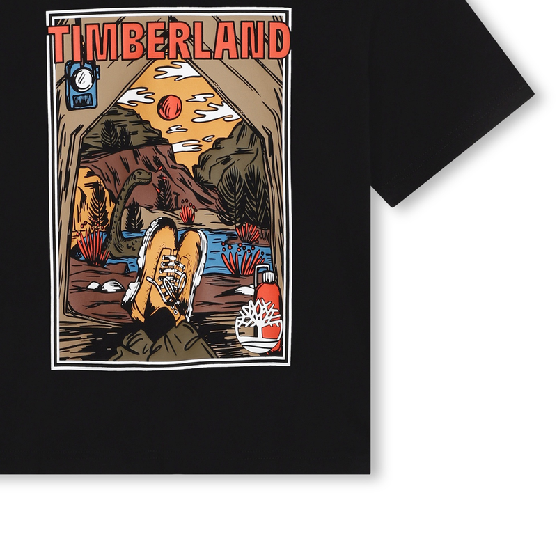 T-shirt com estampa aplicada TIMBERLAND 
                        BOY