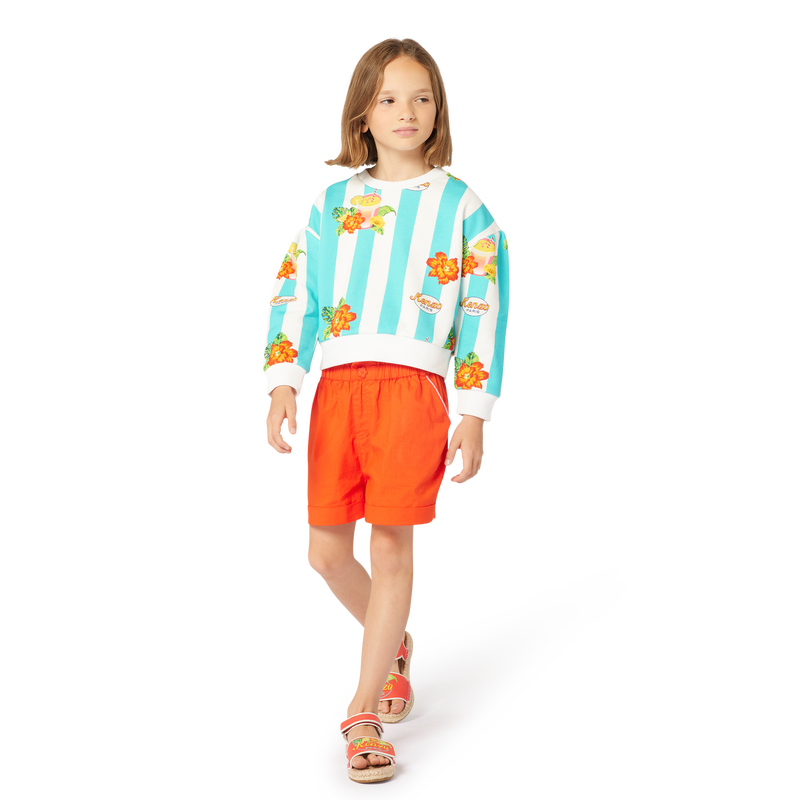 Sweatshirt em moletão KENZO KIDS 
                    GIRL